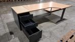 bureautafel met lades, Huis en Inrichting, Ophalen, Gebruikt, Bureau