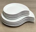 10 porseleinen schalen van Maxime HOME. prijs: 10€, Ophalen of Verzenden, Zo goed als nieuw, Porselein, Bord(en)