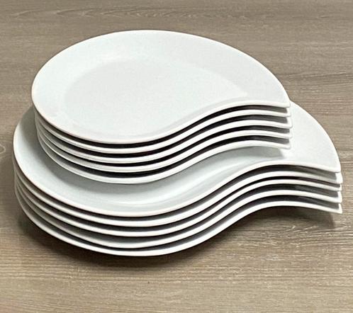 10 porseleinen schalen van Maxime HOME. prijs: 10€, Huis en Inrichting, Keuken | Servies, Zo goed als nieuw, Bord(en), Porselein