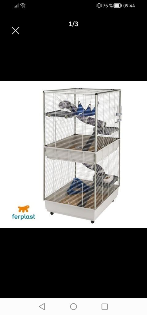 Cage ferplast tower neuf à vendre, Animaux & Accessoires, Rongeurs & Lapins | Cages & Clapiers, Neuf, Cage, Cobaye, Chinchilla