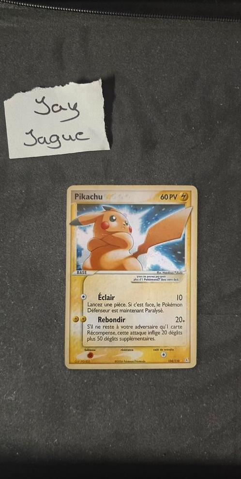 Pikachu Gold Star, Hobby en Vrije tijd, Verzamelkaartspellen | Pokémon, Zo goed als nieuw, Ophalen of Verzenden