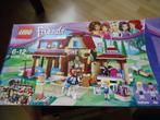 LEGO FRIENDS 41126-Le centre équestre complet+boite, Ophalen of Verzenden, Zo goed als nieuw, Complete set, Lego