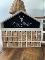 Leuke houten adventskalender RM stijl, Ophalen of Verzenden, Zo goed als nieuw
