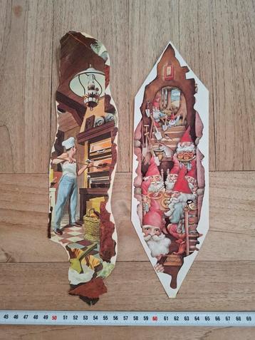 Lot vintage stickers - 'door gat in muur heenkijken' beschikbaar voor biedingen