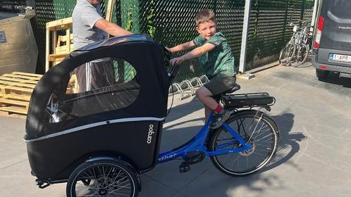 Winther cargoo bakfiets, Fietsen en Brommers, Elektrische fietsen, Gebruikt, Overige merken, 30 tot 50 km per accu, Ophalen