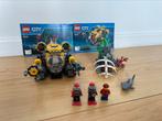 Lego City - De onderzeeër - 60092, Complete set, Lego, Zo goed als nieuw