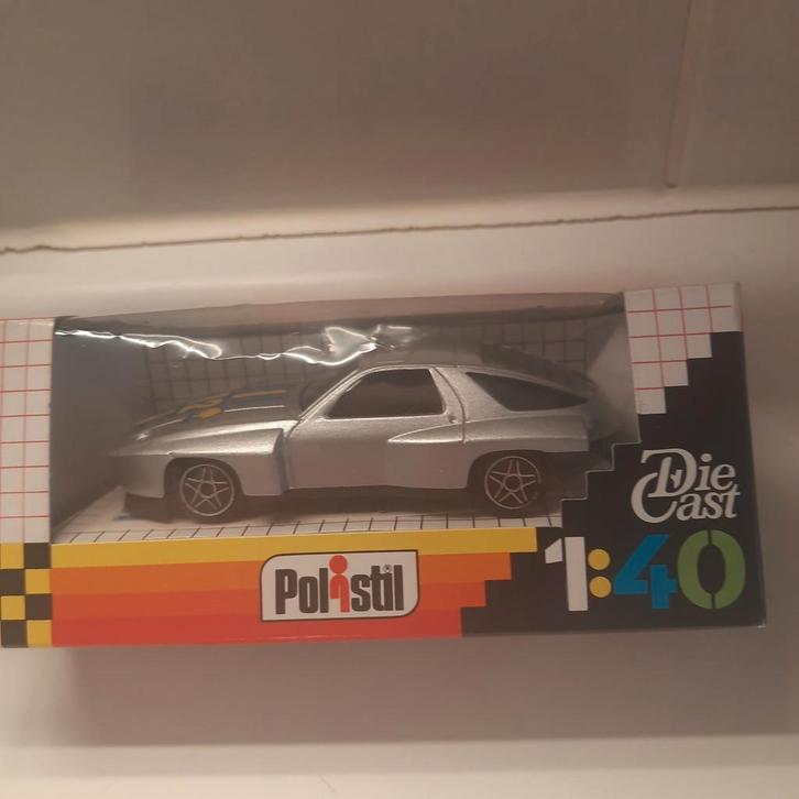 POLISTIL-E 1/40: PORSCHE 928*ONBESPEELD*NIEUW*MIB*, Hobby en Vrije tijd, Modelauto's | 1:43, Nieuw, Auto, Overige merken, Ophalen