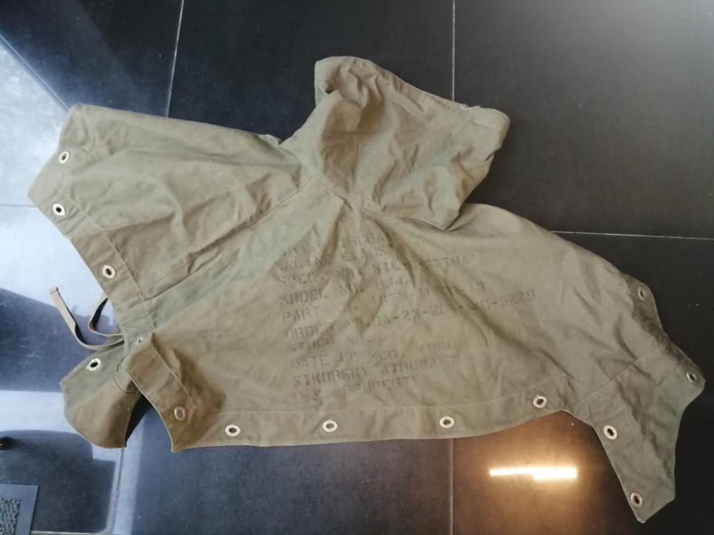 USA - HOUSSE DE PROTECTION MOTEUR SIKORSKY - 1966, Collections, Enlèvement ou Envoi, Armée de l'air, Autres types