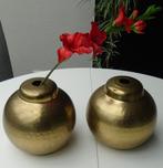 KOPEREN POTTEN VOOR KUNSTBLOEMEN 2 STUKS, Ophalen of Verzenden, Nieuw