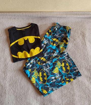 Pyjama set - Batman - Blauw - Zwart - T-shirt - XL - €4