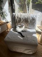 IKEA opvouwbaar fauteuilbed — 1-zits, Ophalen, Zo goed als nieuw