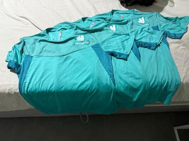 Deliveroo set, Fietsen en Brommers, Fietsaccessoires | Fietskleding, Nieuw, Dames, Heren, L, Ophalen