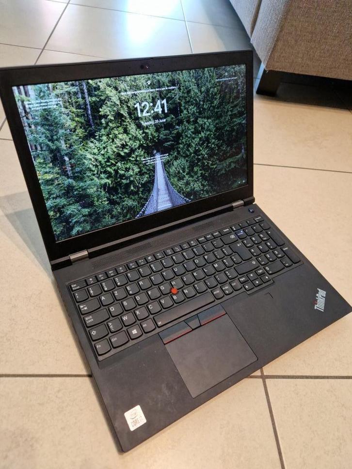 Lenovo P15 Gen 1 laptop, Computers en Software, Windows Laptops, Gebruikt, 15 inch, SSD, 2 tot 3 Ghz, 32 GB, Ophalen