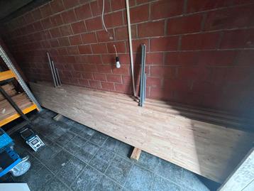 Tabletten rubberwood 4500x660x40 beschikbaar voor biedingen