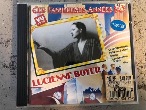 CD Lucienne Boyer – Ces Fabuleuses Années 30, Cd's en Dvd's, Cd's | Pop, Voor 1960, Ophalen of Verzenden