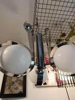 Lustre triple opaline 70' Space age, Ophalen of Verzenden, Gebruikt
