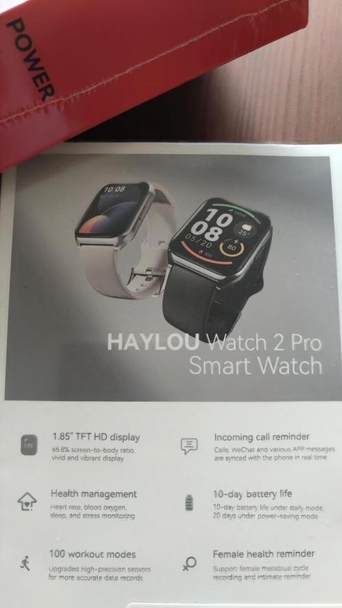 SmartWatch HAYLOU By Xiaomi Homme Femme, Bijoux, Sacs & Beauté, Montres connectées, Neuf, Android, Étanche, Enlèvement ou Envoi