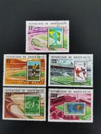 Haute-Volta 1977 - sports - football- Coupe du monde, Timbres & Monnaies, Affranchi, Enlèvement ou Envoi, Autres pays