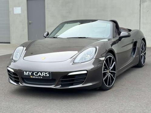 Porsche Boxster 2.7i Manuel Sieges Sport Cuir Marron Xenon L, Auto's, Porsche, Bedrijf, Te koop, Boxster, ABS, Airbags, Airconditioning