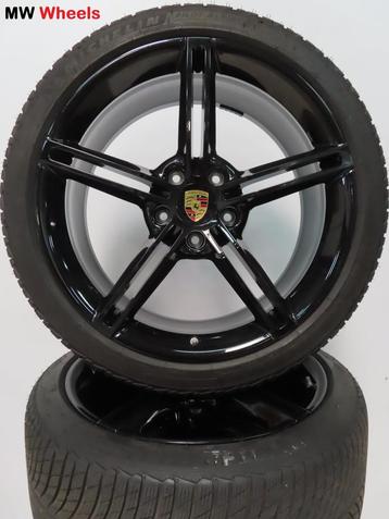 Porsche Taycan 21 inch velgen Mission E met winterbanden disponible aux enchères