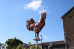 Smeedijzeren windwijzer kleurt een haan., Tuin en Terras, Windwijzers en Windmolens, Ophalen, Nieuw
