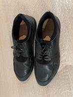 Puur Leder schoenen maat 45, Ophalen of Verzenden, Zwart, Sneakers