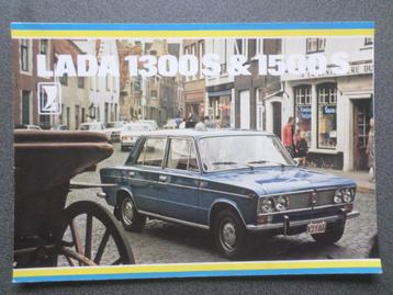 Lada  1300S & 1500S Frans 10-1980 brochure beschikbaar voor biedingen