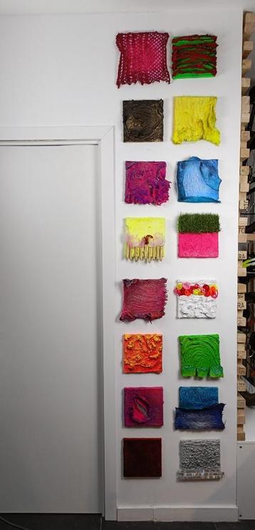 Mozaïekwand/kolom op maat: 16 stuks beschikbaar voor biedingen