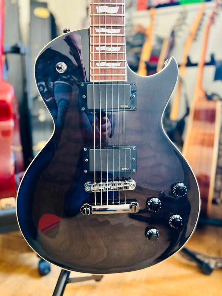 ESP Eclipse II Lawsuit 4-knoppen (verboden), Muziek en Instrumenten, Snaarinstrumenten | Gitaren | Elektrisch, Zo goed als nieuw