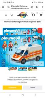 Playmobil ambulance met licht en geluid, Enfants & Bébés, Jouets | Véhicules en jouets, Comme neuf, Enlèvement ou Envoi