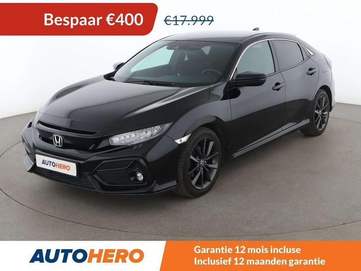 Honda Civic 1.0 VTEC Elegance (année de construction 2021), Autos, Honda, Achat, Civic, ABS, Caméra de recul, Régulateur de distance