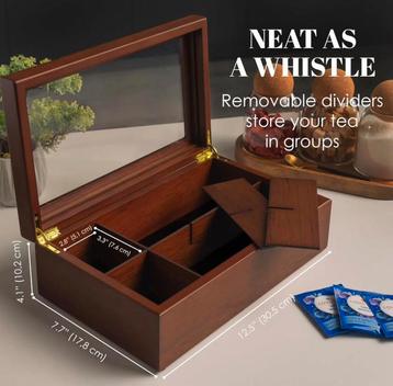 Luxe theedoos beschikbaar voor biedingen