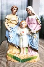 Statue en porcelaine de la Sainte Famille H 20 😍👀💑🙏🤗🎁�, Antiquités & Art, Enlèvement ou Envoi