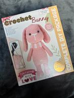 nieuw diy haken konijn, Hobby en Vrije tijd, Ophalen of Verzenden, Nieuw, Haken, Naald