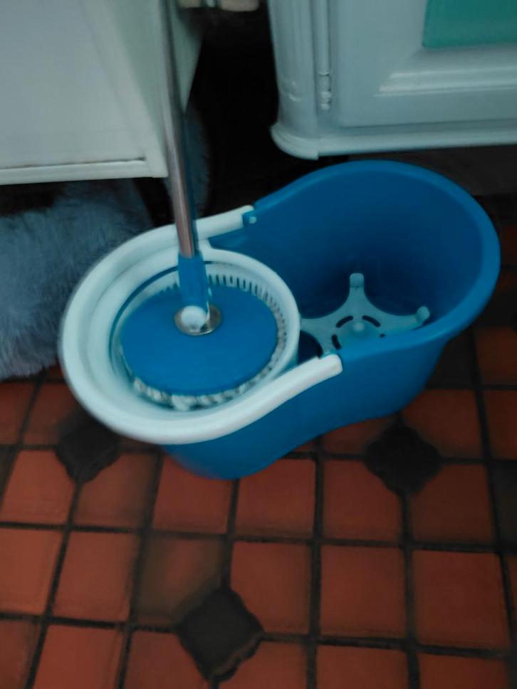 Moppen set emmer, Huis en Inrichting, Schoonmaakartikelen, Ophalen