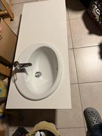 Lavabo + Robinet + Planche (plateau), Enlèvement, Comme neuf