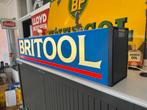 BRiTOOL oude garage reclame lichtbak, Verzamelen, Merken en Reclamevoorwerpen, Ophalen, Gebruikt, Lichtbak of (neon) lamp