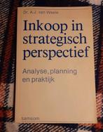 Inkoop in strategisch perspectief - Dr. A.J. van Weele, Boeken, A.J. van Weele, Ophalen of Verzenden, Zo goed als nieuw