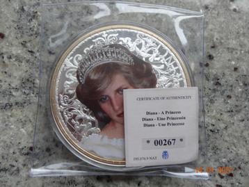 MEDAILLE Lady DI, Collections, Enlèvement, Comme neuf, Autres types