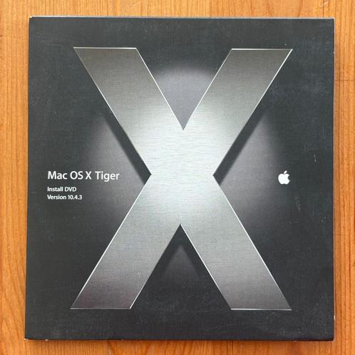 Apple Mac OS X Tiger 10.4.3 + originele media van Xcode 2, Computers en Software, Besturingssoftware, Gebruikt, MacOS, Ophalen of Verzenden