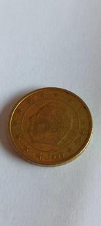 Belgium 1999 Euro 50 Cent Rare coin, Postzegels en Munten, Munten | België, Verguld, Losse munt, Goud, Ophalen of Verzenden