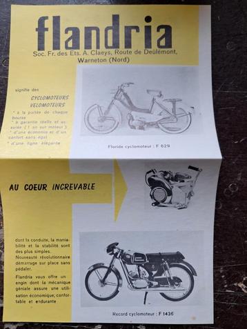 Flandria folder, Enlèvement ou Envoi, Comme neuf