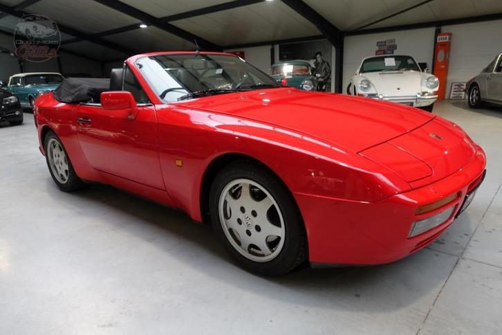 1989 Porsche 944 cabrio, Auto's, Oldtimers, Bedrijf, Te koop, Elektrische ramen, Lederen bekleding, Porsche, Benzine, Cabriolet