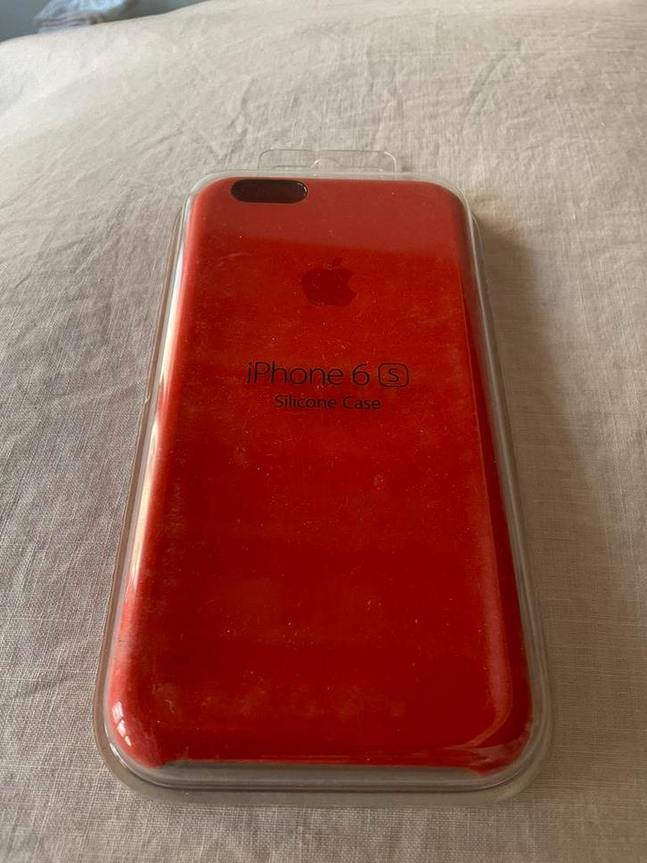 iPhone 6/6S Silicone case orange, Telecommunicatie, Mobiele telefoons | Hoesjes en Screenprotectors | Apple iPhone, iPhone 6S