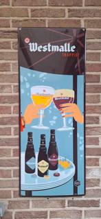 Emaille bord westmalle, Enlèvement, Panneau publicitaire