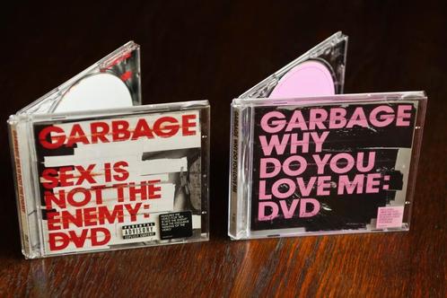 SET 2 dvd maxi-video-singles - Garbage - 2005 - RARE, CD & DVD, DVD | Musique & Concerts, Comme neuf, Enlèvement ou Envoi