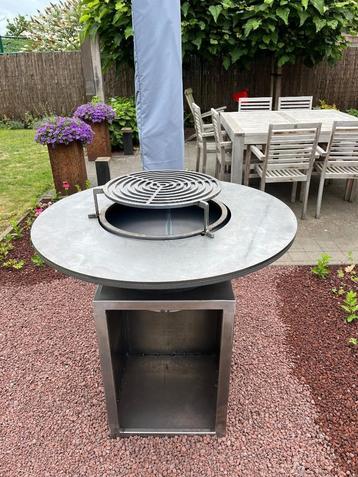 BBQ cortenstaal, Enlèvement, Neuf, Avec accessoires
