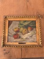 Set van vier schilderijen met certificaat., Antiek en Kunst, Kunst | Overige Kunst, Ophalen of Verzenden