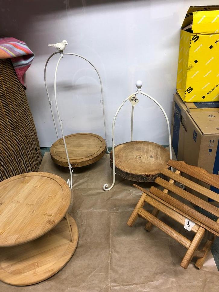 Etagères en stolpen allerhande, Huis en Inrichting, Woonaccessoires | Etagères, Ophalen of Verzenden