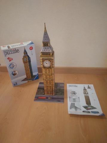 Ravensburger puzzle 3D Big Ben beschikbaar voor biedingen